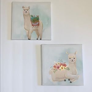Llama print frames